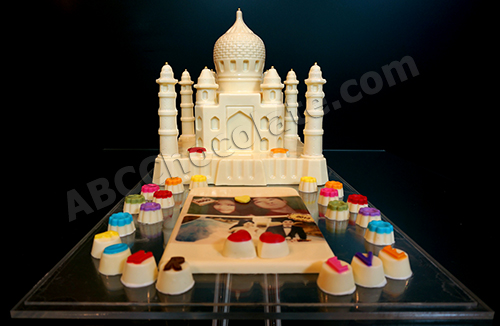 ABCChocolate White Customize 3D Taj Mahal Chocolate | ไวท์ ช็อกโกแลต ทัชมาฮาล